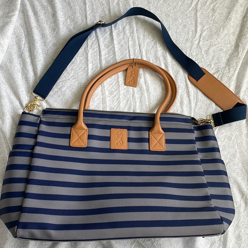 NWOT BAMBALINO XL luxury diaper/travel bag